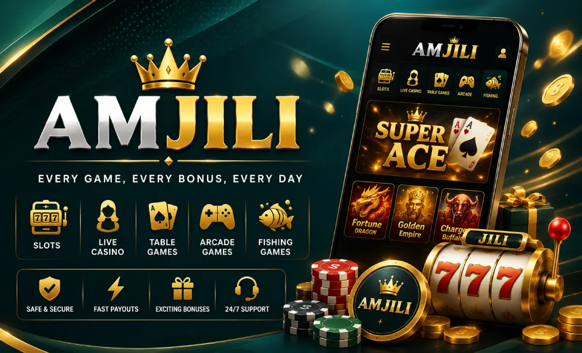 AMJILI - Every Game, Every Bonus, Every Day